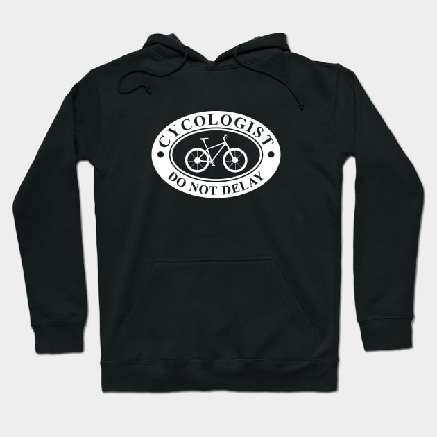 CYCOLOGIST FUNNY BIKE PSYCHOLOGIST Hoodie by JWOLF